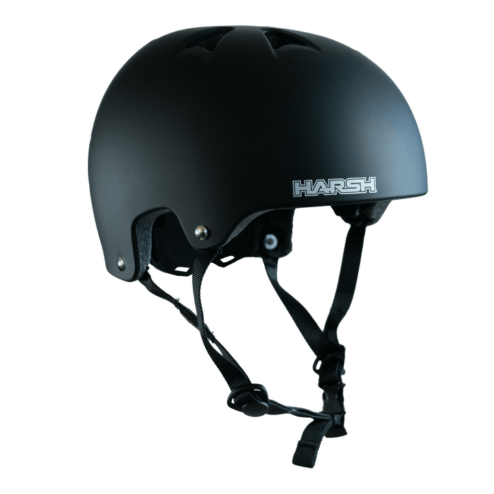HARSH HX1 MATT BLACK HELMET MEDIUM